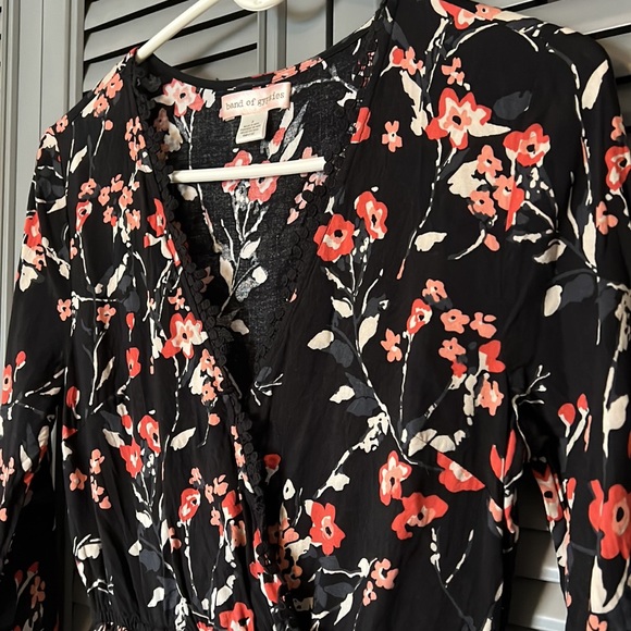 Band of Gypsies : Black Floral Mini - Small - Picture 2 of 11